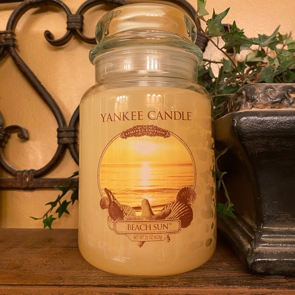 Yankee Candle Accents Yankee Candle Beach Sun Set Of 2 Candles Poshmark
